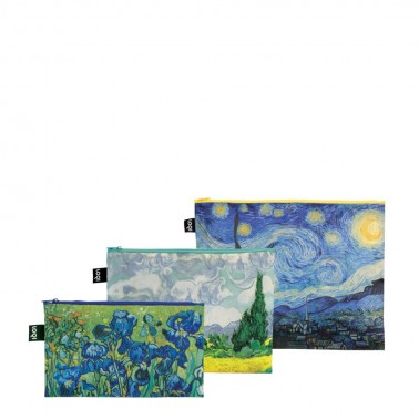 Set Neceseres Loqi VAN GOGH Starry Night Recycled
