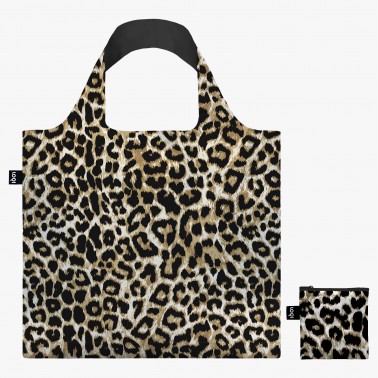 Bolsa Loqi Pleated Leopard Dusk