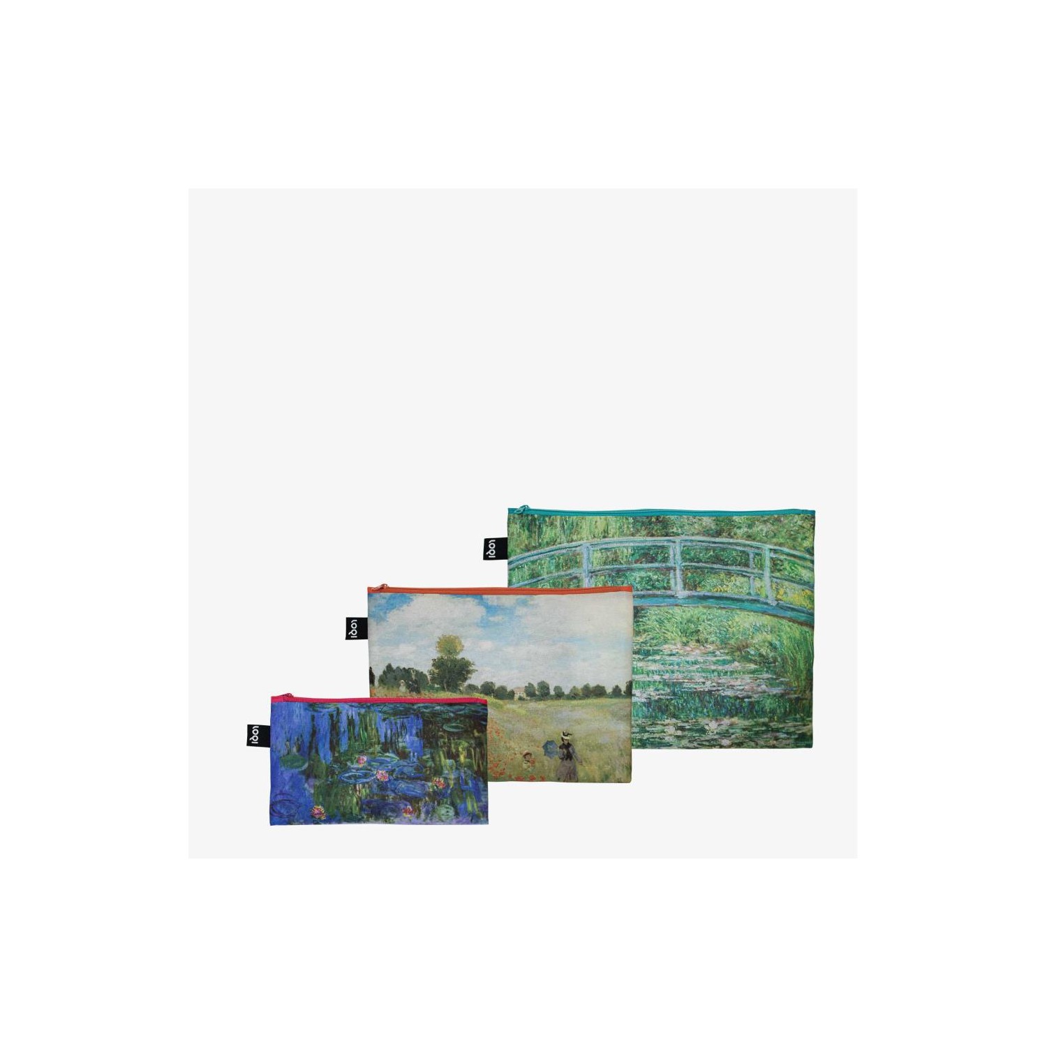 Set Neceseres Loqi CALUDE MONET Recycled