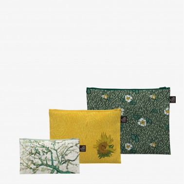 Set Neceseres Loqi VAN GOGH Sunflowers Recycled