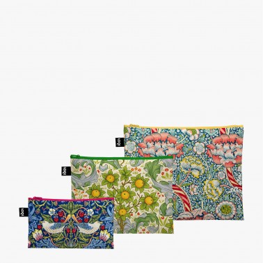 Set Neceseres Loqi WILLIAM MORRIS Recycled