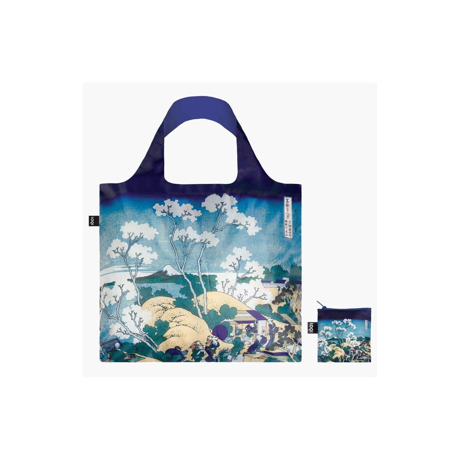 Bolsa Loqi Hokusai Mt  Fuji Recicled