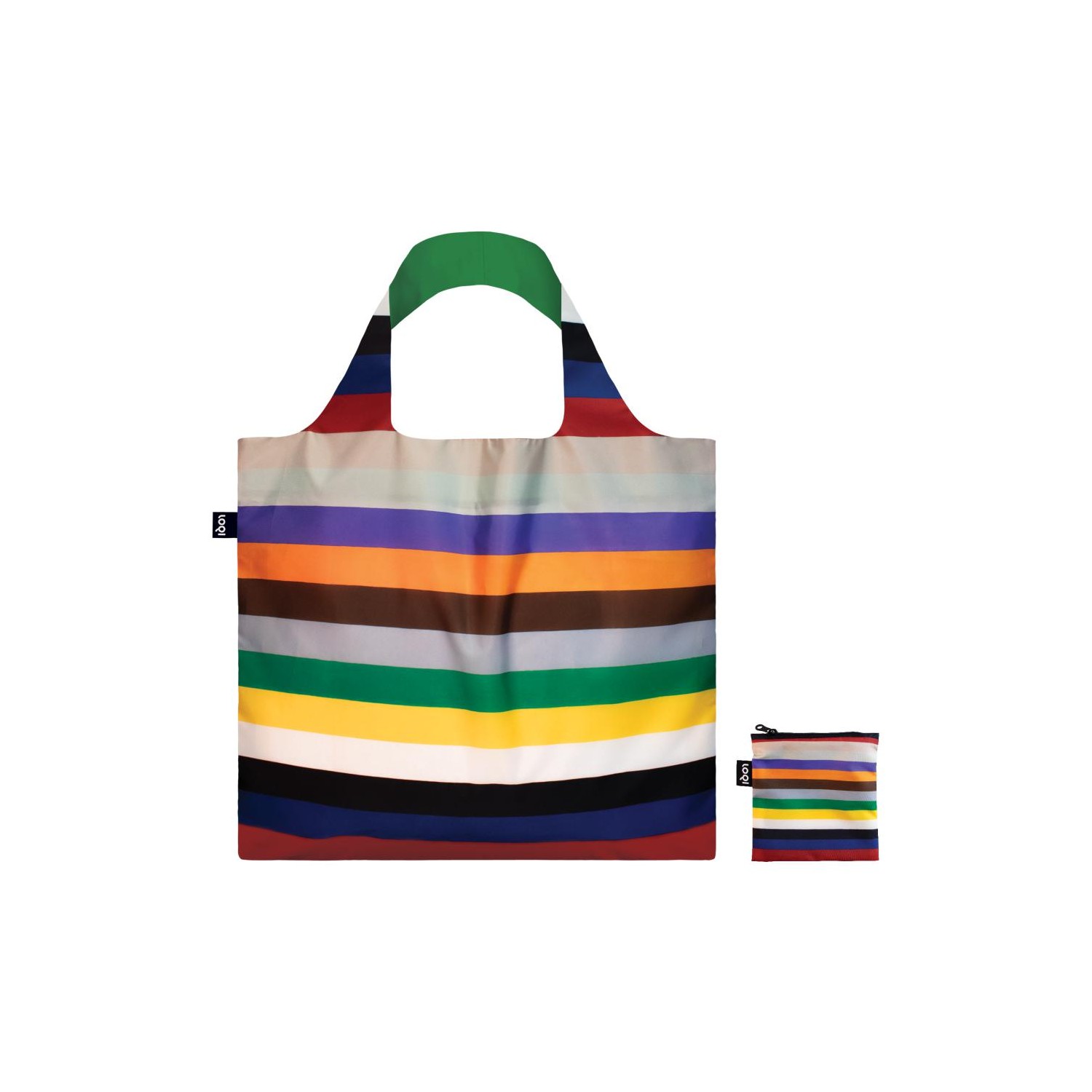 Bolsa Loqi POUL GERNES Lottery Stripes Recycled