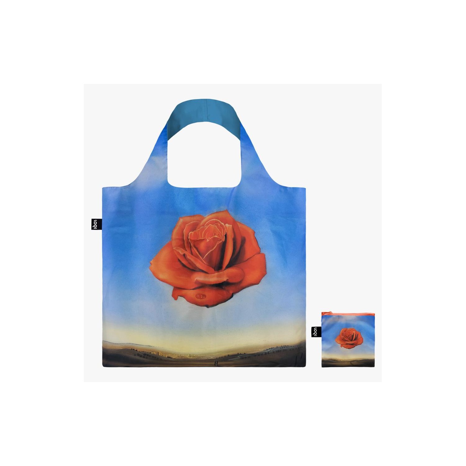 Bolsa Loqi Salvador Dali La Rosa Recycled
