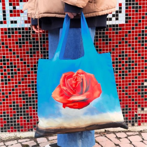 Bolsa Loqi Salvador Dali La Rosa Recycled