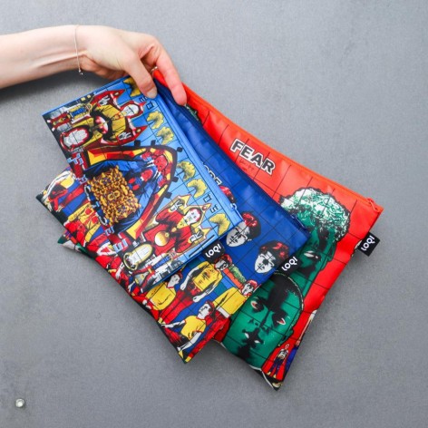 Set Neceseres Loqi GILBERT & GEORGE  Recycled