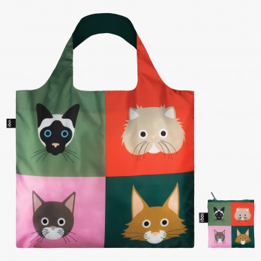 Bolsa Loqi Stephen Cheetham Gatos Recycled
