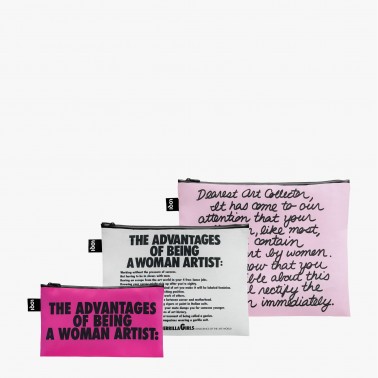 Set Neceseres Loqi Guerrilla Girls Recycled