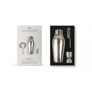 Coctelera francesa Society Paris Plata