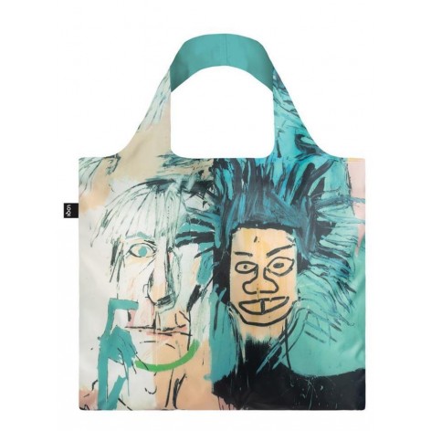 Bolsa Loqi Jean Michel Basquiat Dos Cabezas