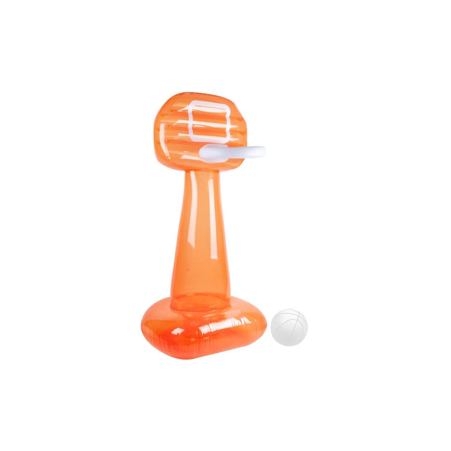 Mega Set Inflable de Baloncesto Naranja