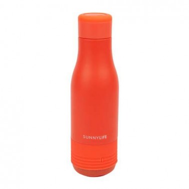 Botella Agua con Radio Naranja