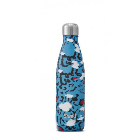Botella S´Well Exotic Azure leopard 500ml