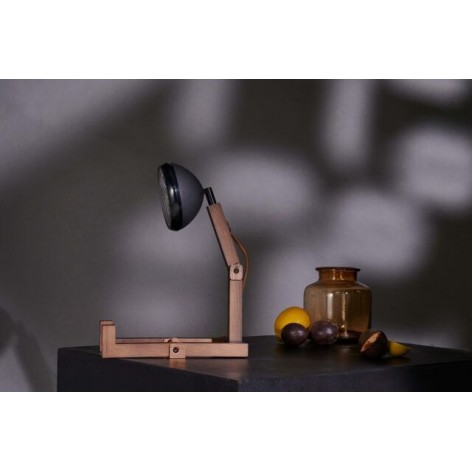 Lámpara de Mesa Mr  Wattson Gris Intenso