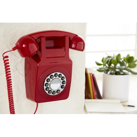 Teléfono de Pared Gpo 746 Rojo