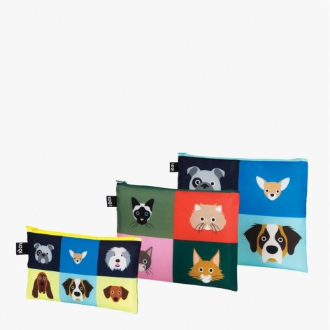 Set Neceseres Loqi Stephen Cheetham Cats & Dogs