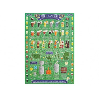 Rompecabezas Ridley's Beer Lovers 500 pcs 