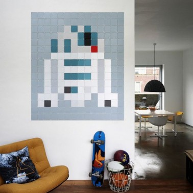 Mural IXXI R2-D2 Pixel