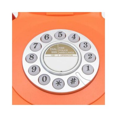 Gpo 746 Push Button Orange