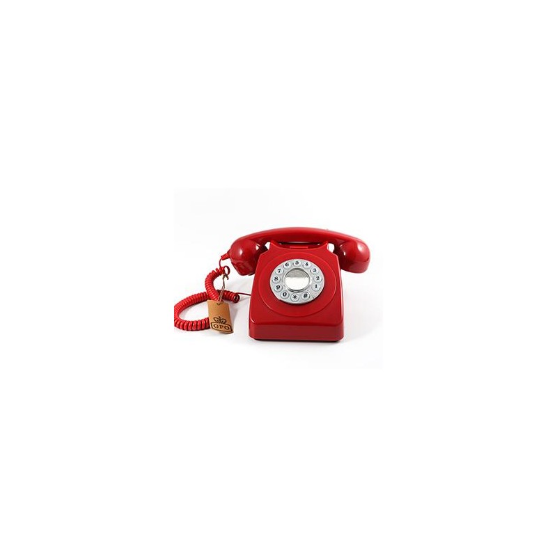 Gpo 746 Push Button Red