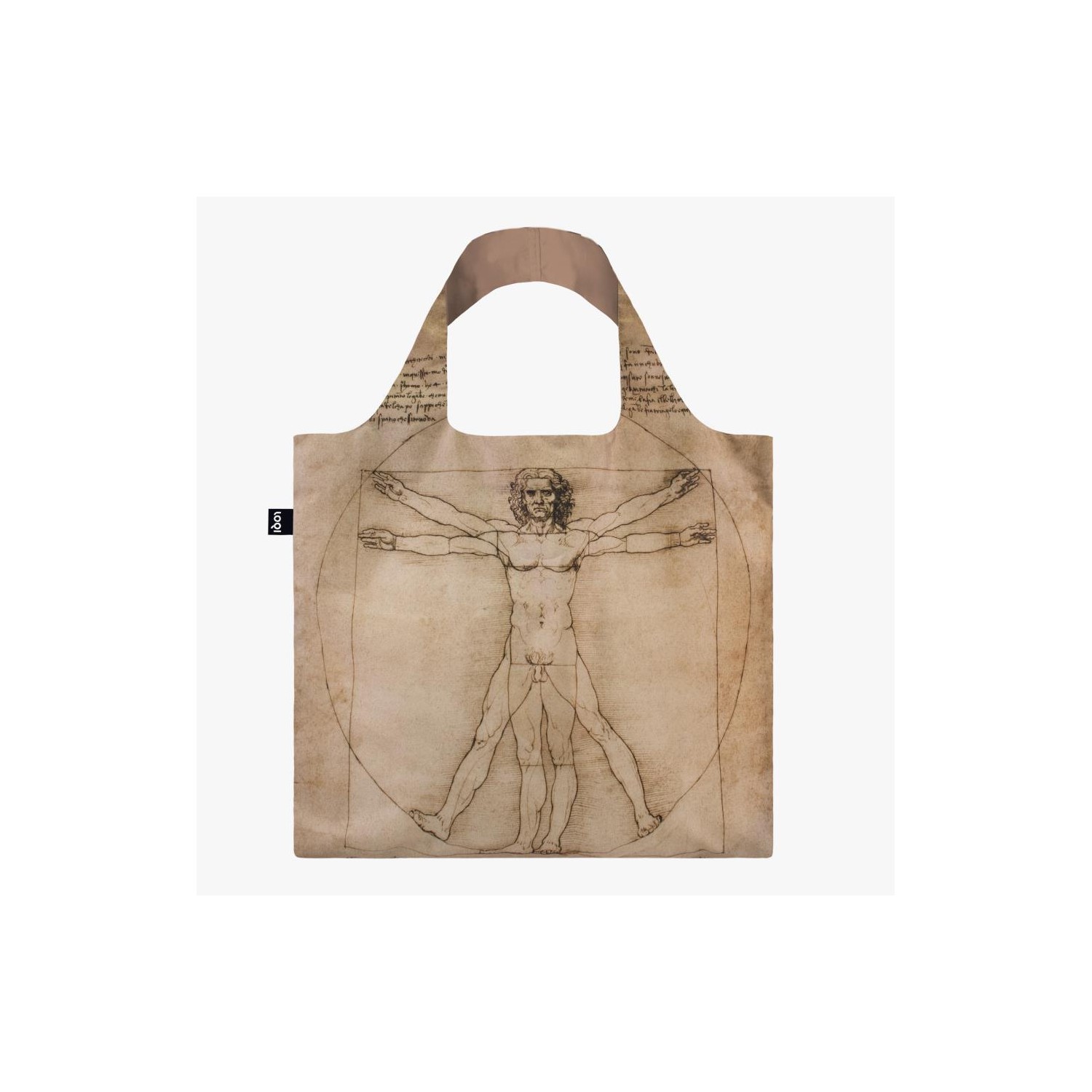 The Vitruvian Man Recycled Bag - LOQI GmbH