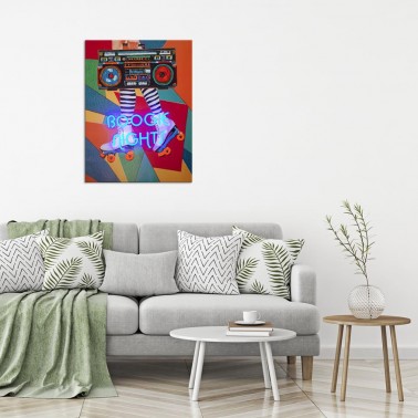 Wall Painting  LED Neon  - Boogie Nights