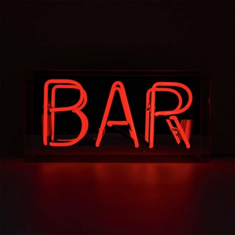 Acrylic Box Neon - Bar
