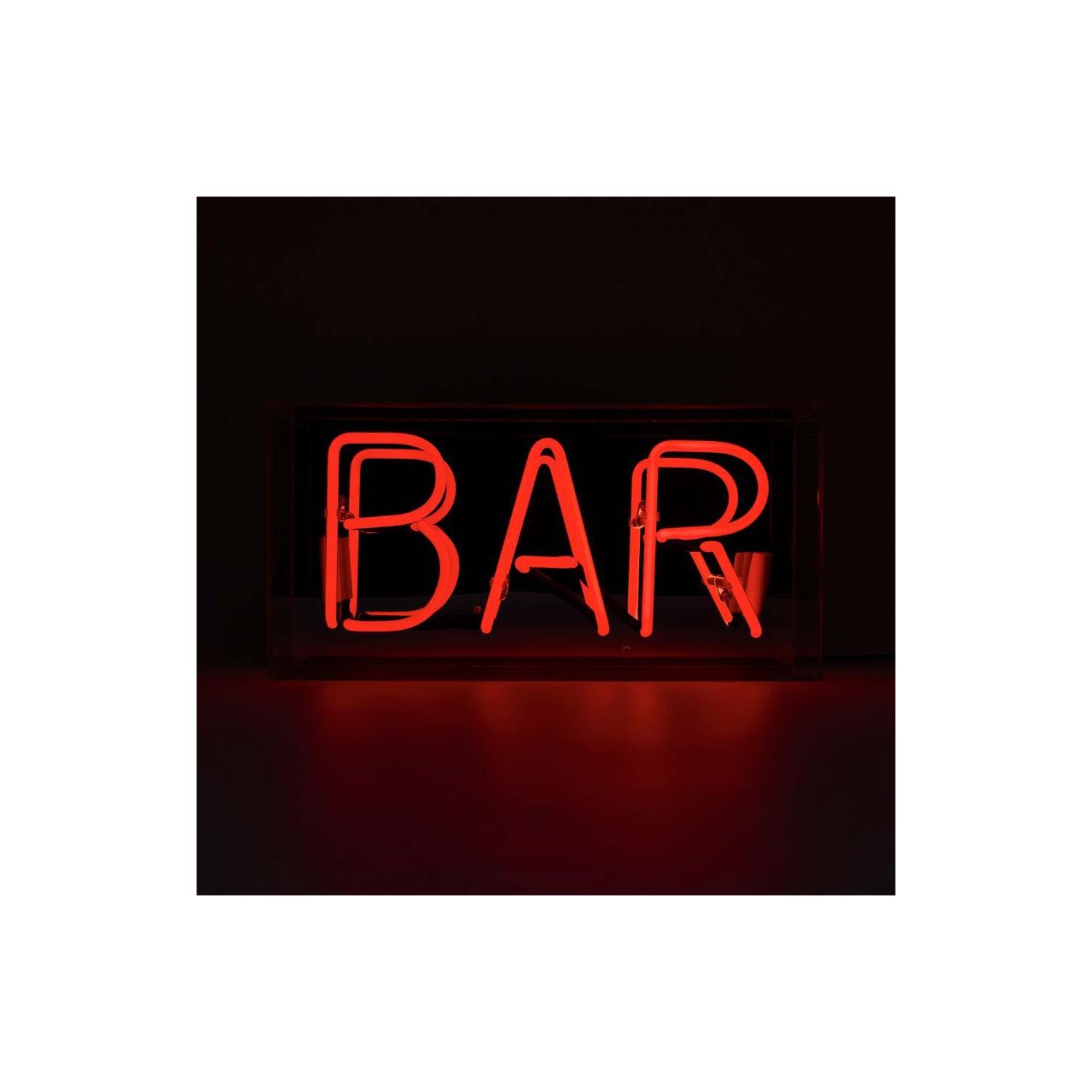 Acrylic Box Neon - Bar