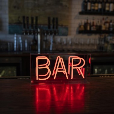 Acrylic Box Neon - Bar