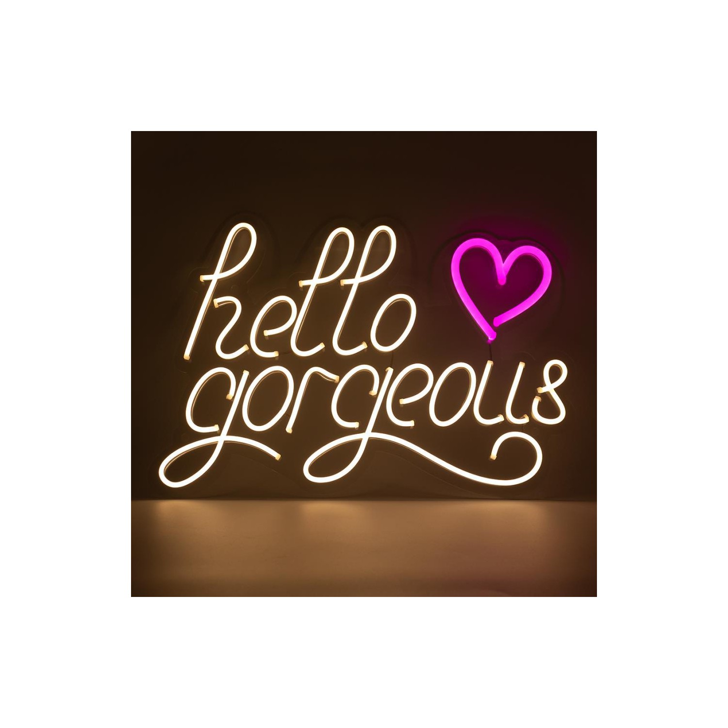 LED Wall Neon - Hello Gorgeous