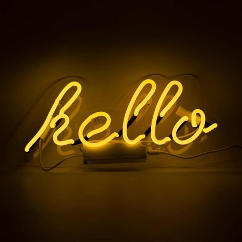 Wall Neon - Hello Yellow