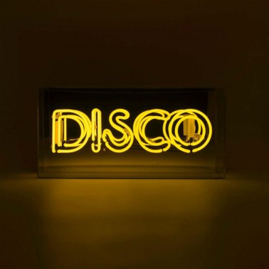 Acrylic Box Neon - Disco Yellow