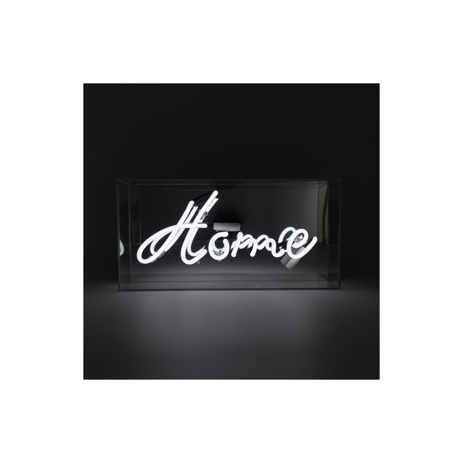 Acrylic Box Neon - Home