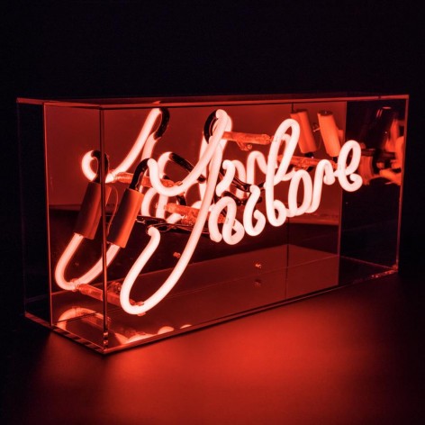 Acrylic Box Neon - J'adore