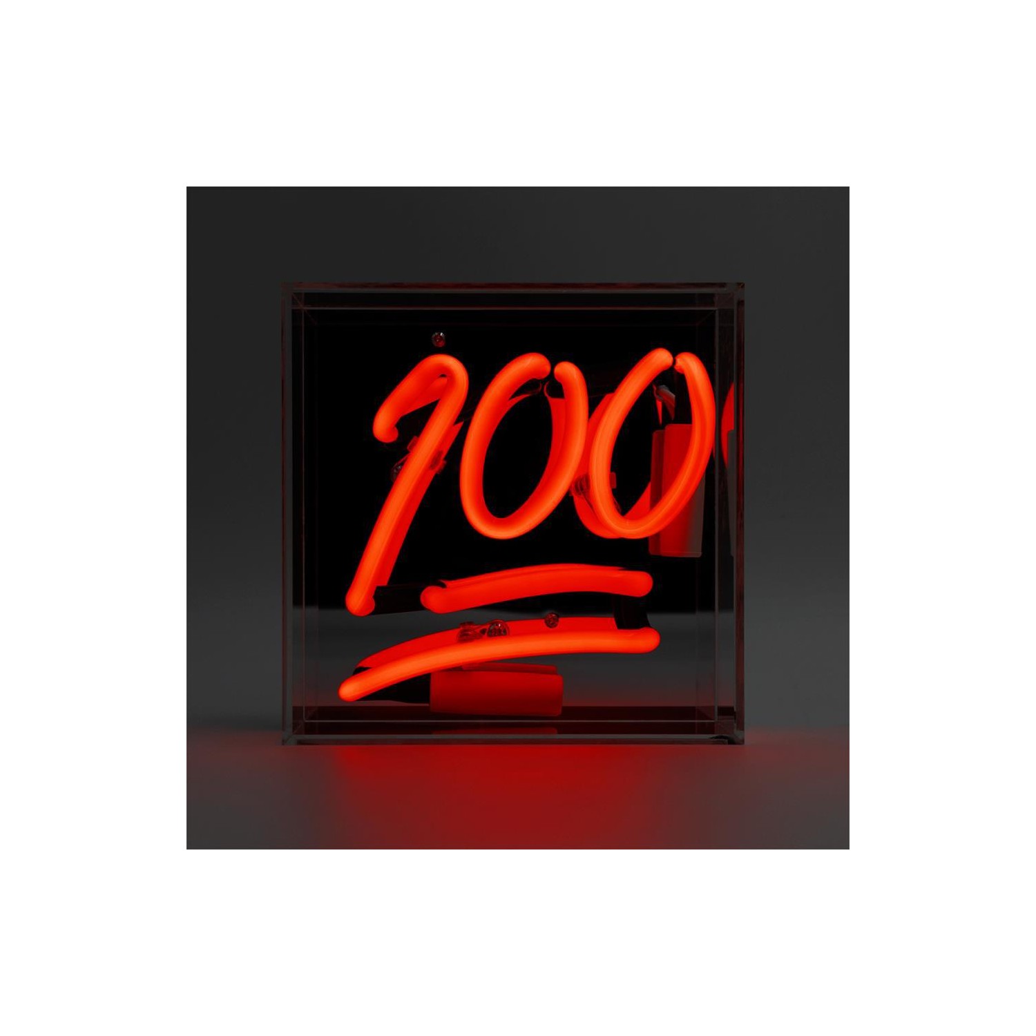 Mini Acrylic Box Neon - 100