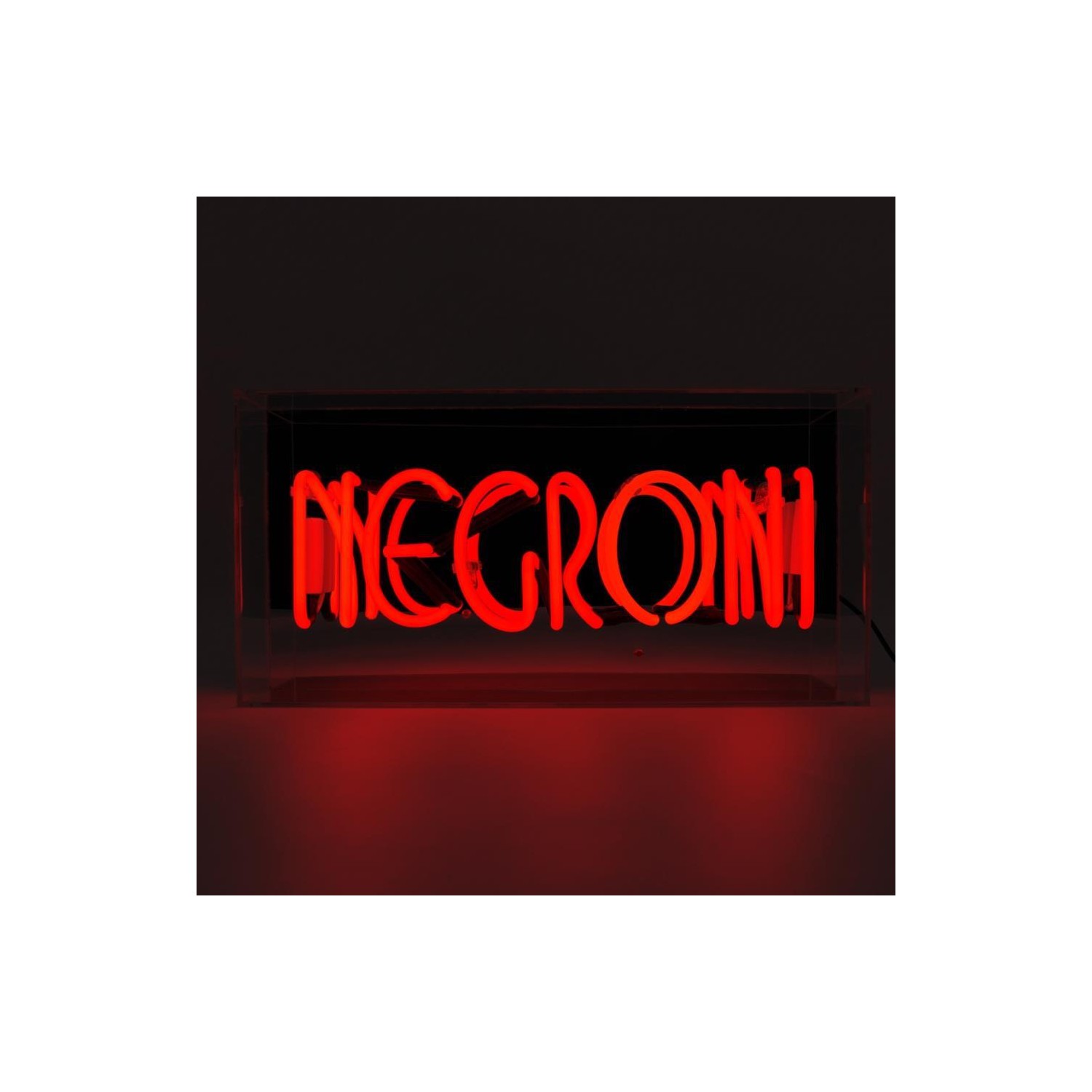Acrylic Box Neon - Negroni