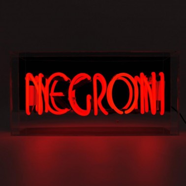 Acrylic Box Neon - Negroni