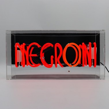 Acrylic Box Neon - Negroni