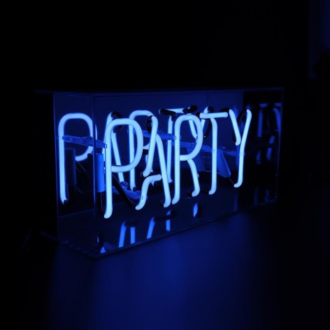 Acrylic Box Neon - Party