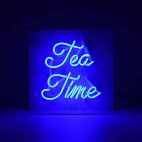 Acrylic Box Neon - Tea Time