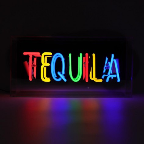 Acrylic Box Neon - Tequila