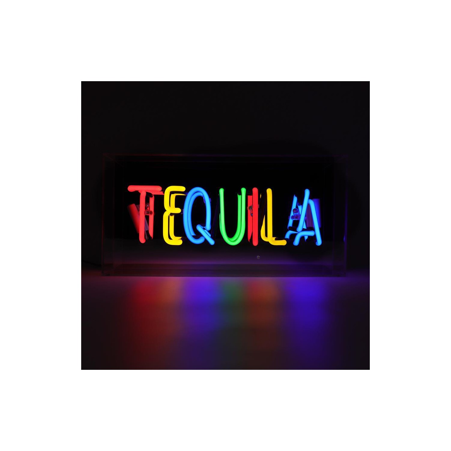 Acrylic Box Neon - Tequila