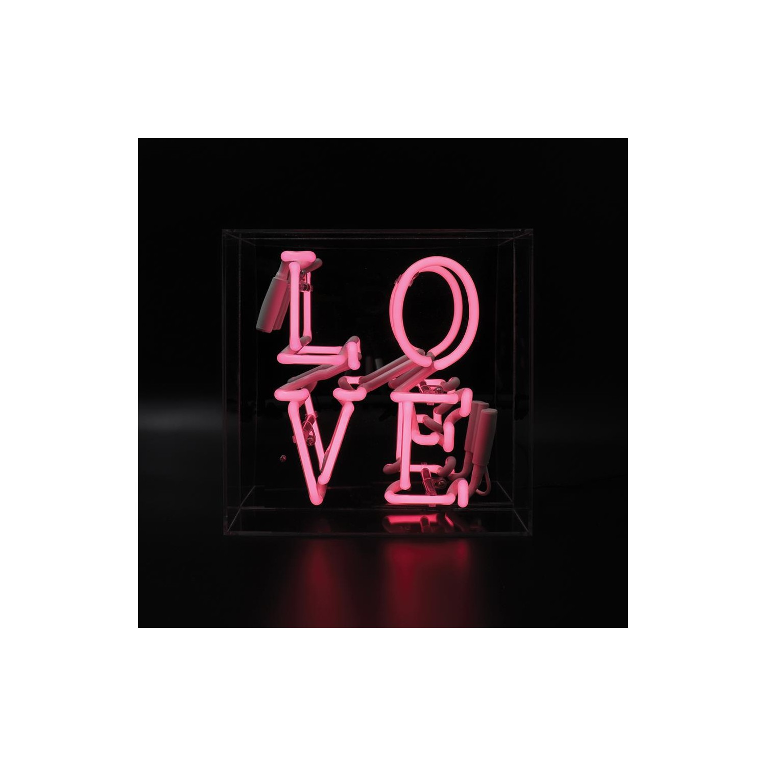 Acrylic Box Neon - Love