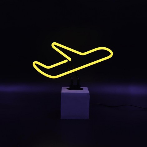 Neon  Concrete Base  - Plane