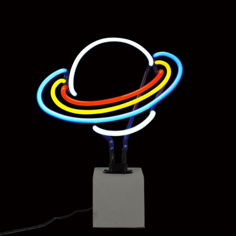 Neon  Concrete Base  - Saturn
