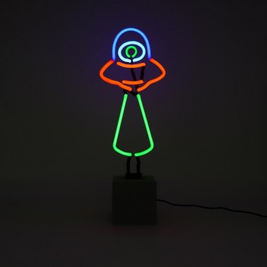 Neon  Concrete Base  - UFO