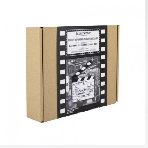 Caja de luz Mini Film Clapper Board