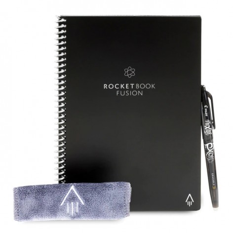 Cuaderno Rocketbook Executive A5 Fusion Negro