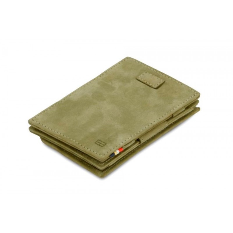 Billetera Mágica Cavare Coin Pocket Vintage Olive