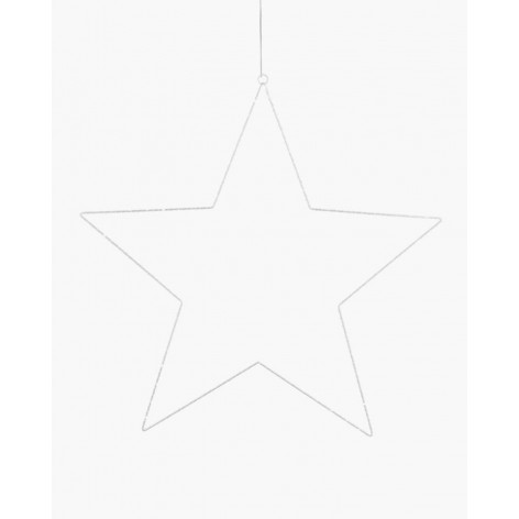 Colgante Sirius Liva Estrella 80L Blanca